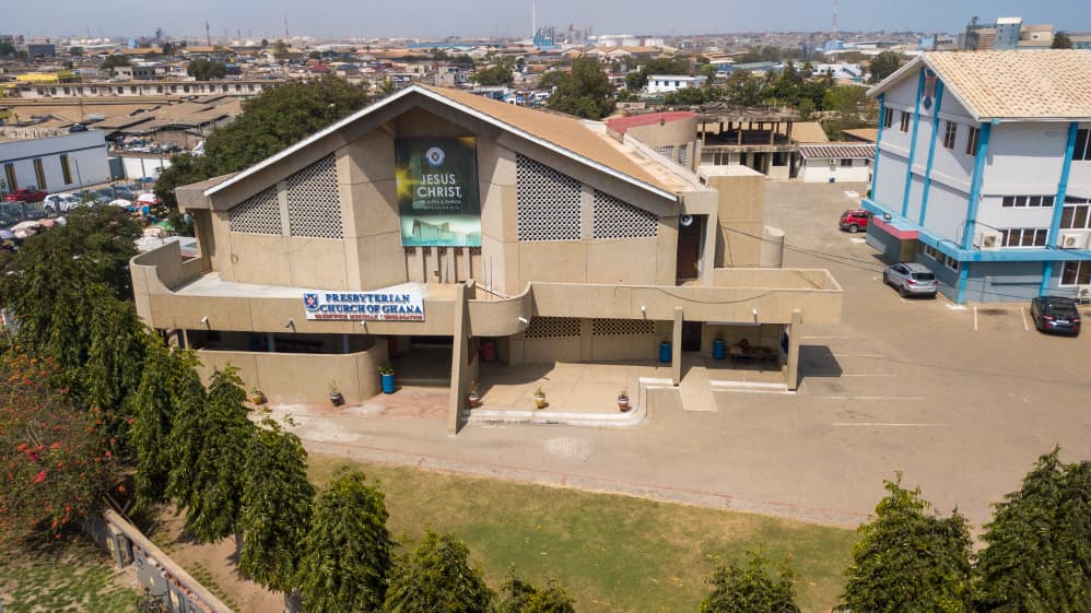 The church at the Centre of the World, Tema, Ghana